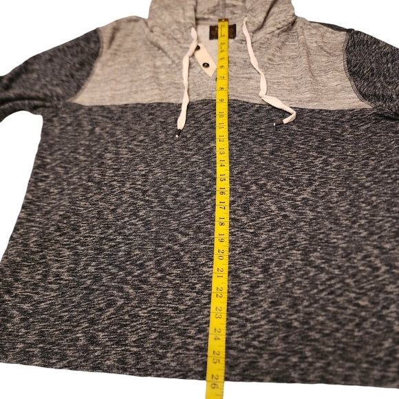 Lucky Brand Men's Blue and Gray Pullover Hoodie XL - Picture 6 of 9